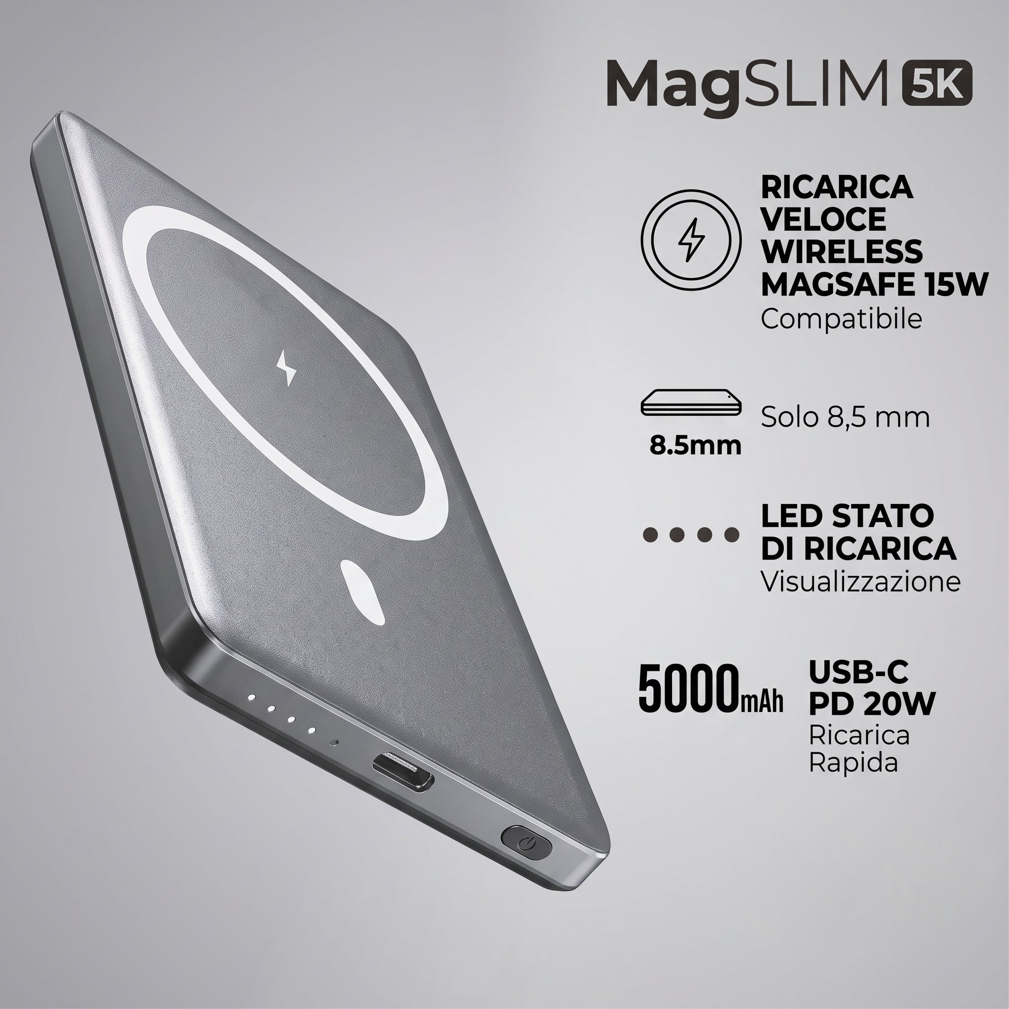 Powerbank MagSLIM 5K