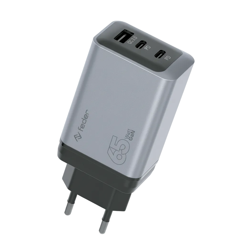 Caricabatterie da rete Executive 65WATT GaN