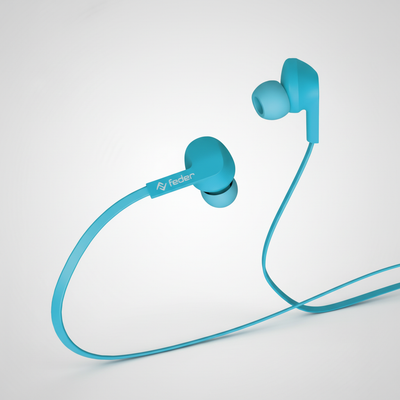 Auricolari in Rubber e cavo in silicone piatto Type-C o Jack da 3,5mm