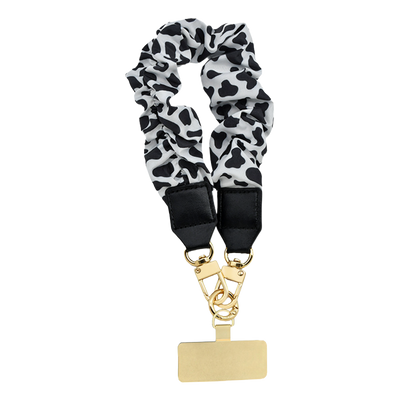Funny Lace in stoffa da polso con doppia placchetta (metallo e stoffa)