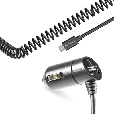 Caricabatterie da auto Fast charge 15 WATT con cavo dedicato