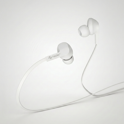 Auricolari in Rubber e cavo in silicone piatto Type-C o Jack da 3,5mm