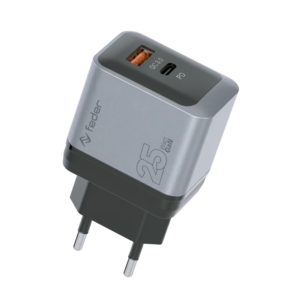 Caricabatterie da rete Executive 25WATT GaN