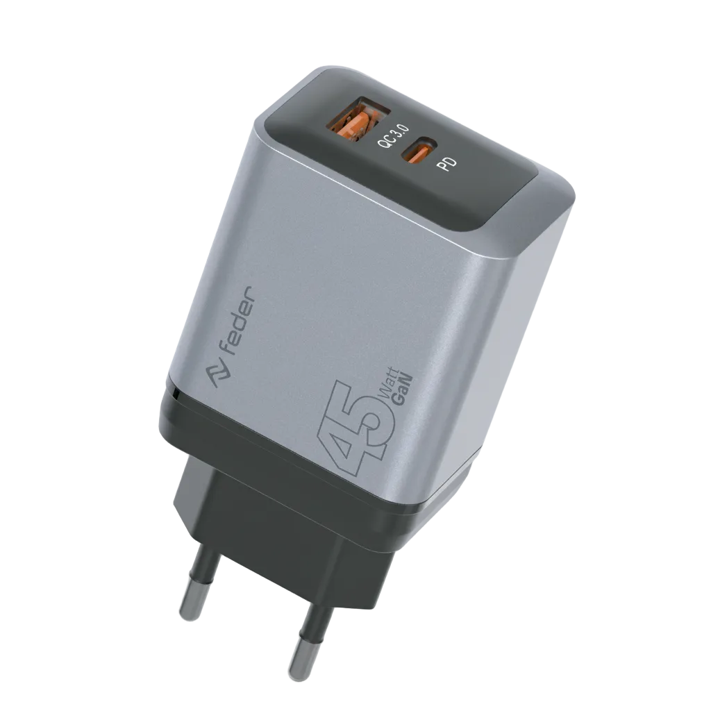 Caricabatterie da rete Executive 45WATT GaN