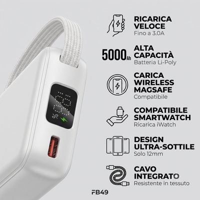 MagLOOP Powerbank 4 in 1