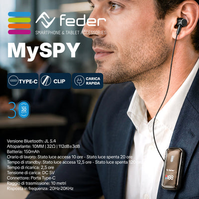 Auricolari Bluetooth MySPY
